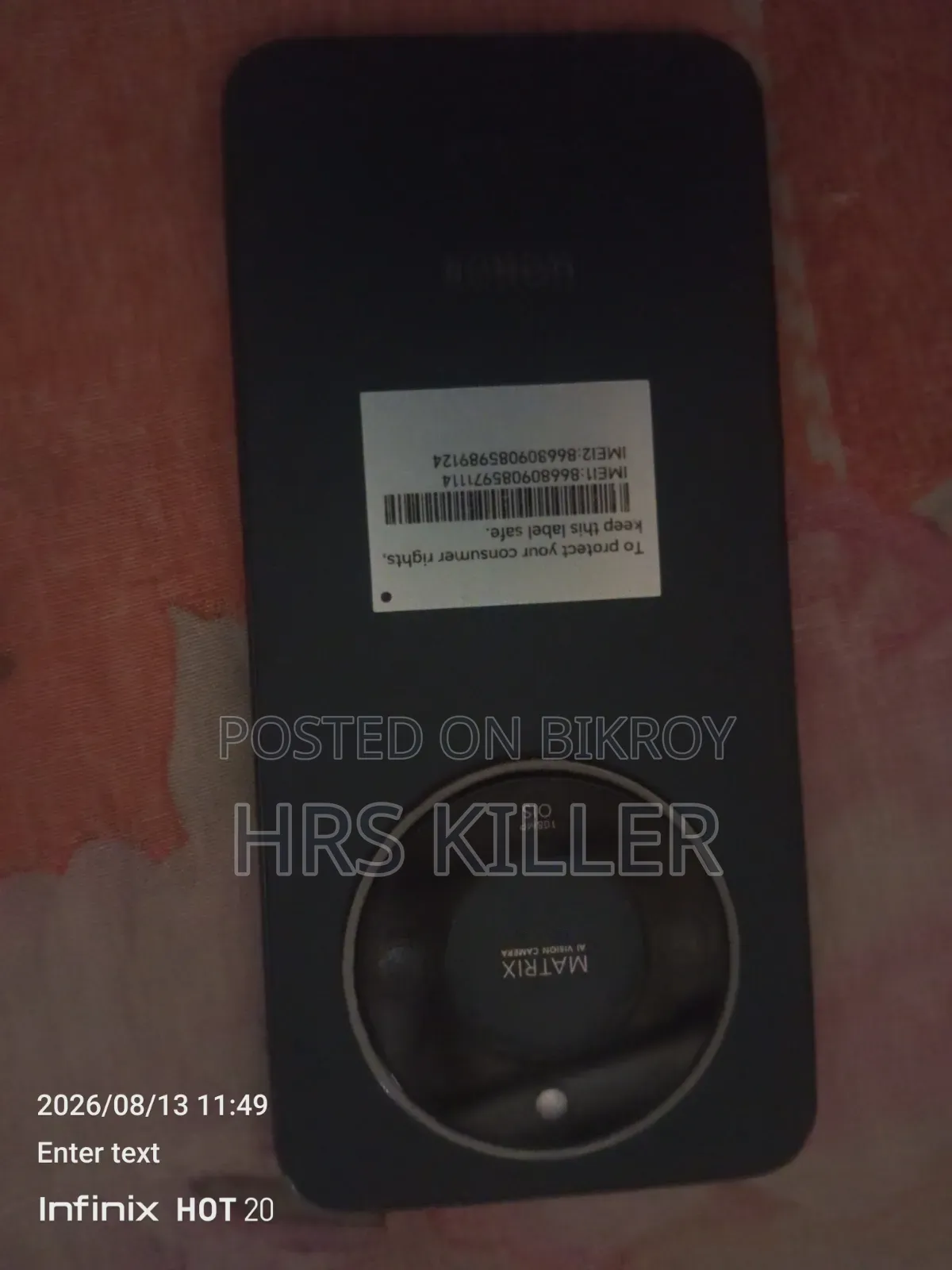 Honor X9d 256 GB Black