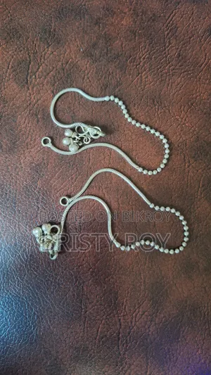 Silver Anklet for Sale