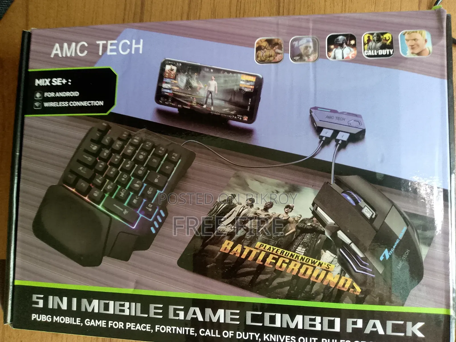 5 in 1 Gaming Combo Mouse
