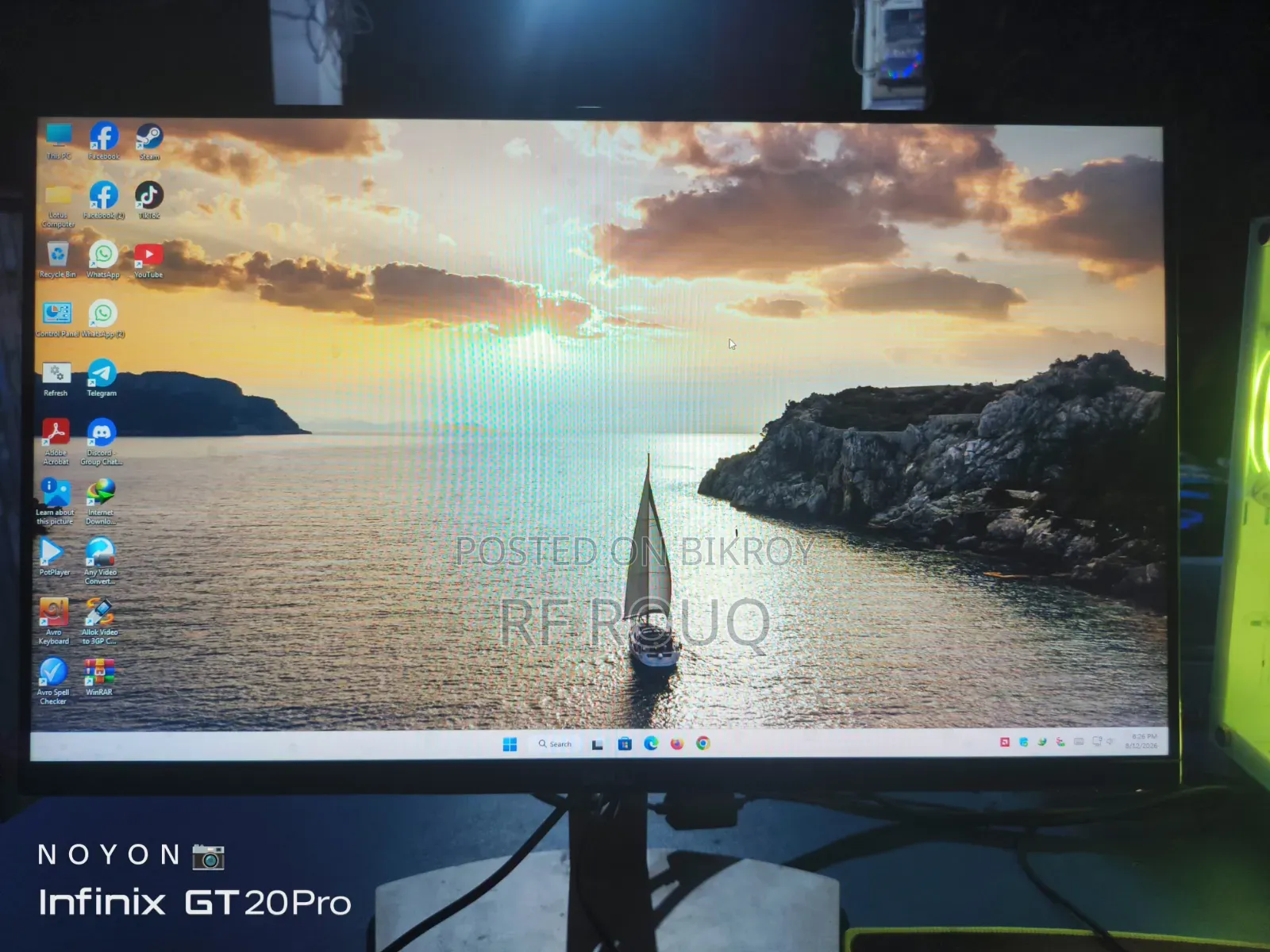 New Desktop Computer MSI 16GB AMD Ryzen SSD 256GB