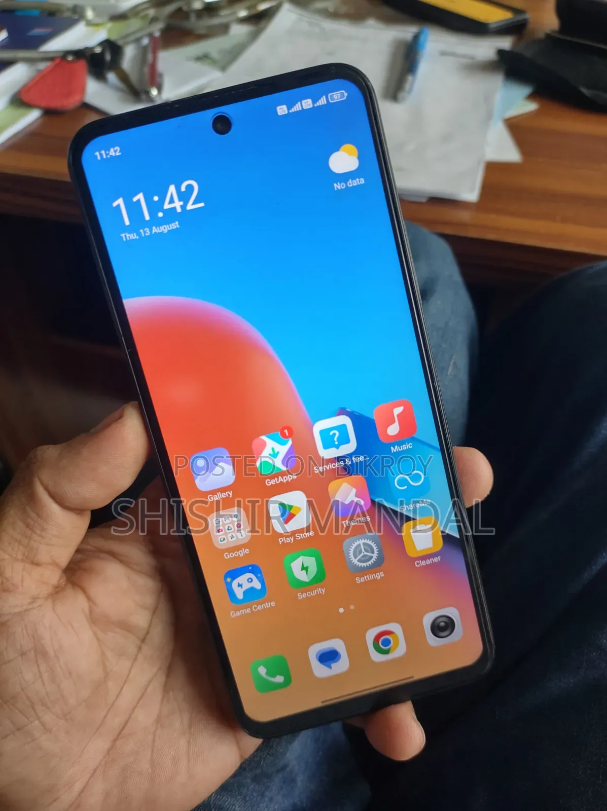 শাওমি ১২ ১২৮ জিবি ব্ল্যাক