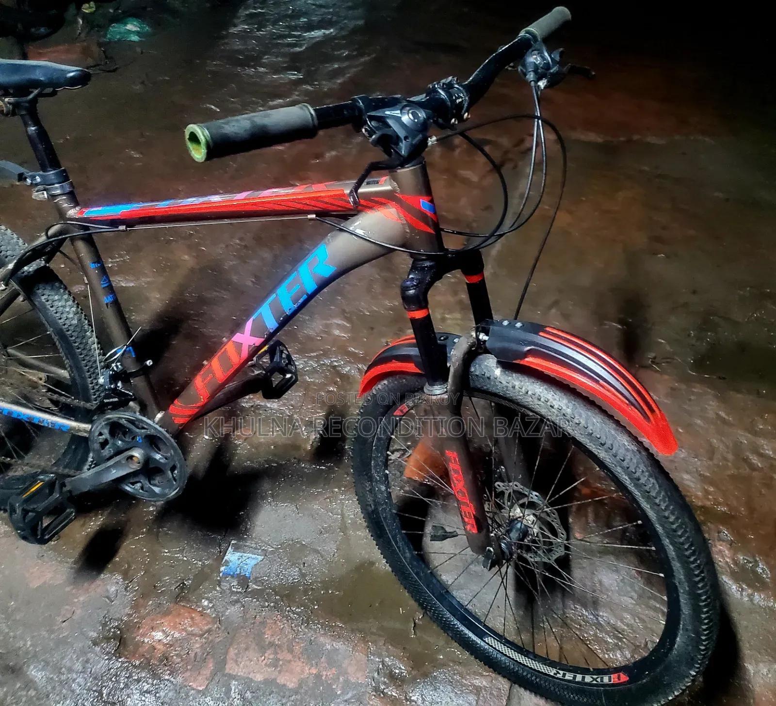 Foxter 7/3 Gear Cycle Aluminium Body