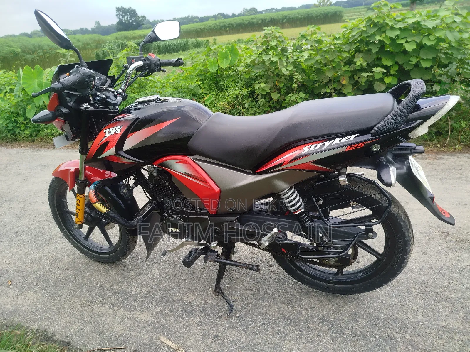 TVS Stryker 125 2022 Red