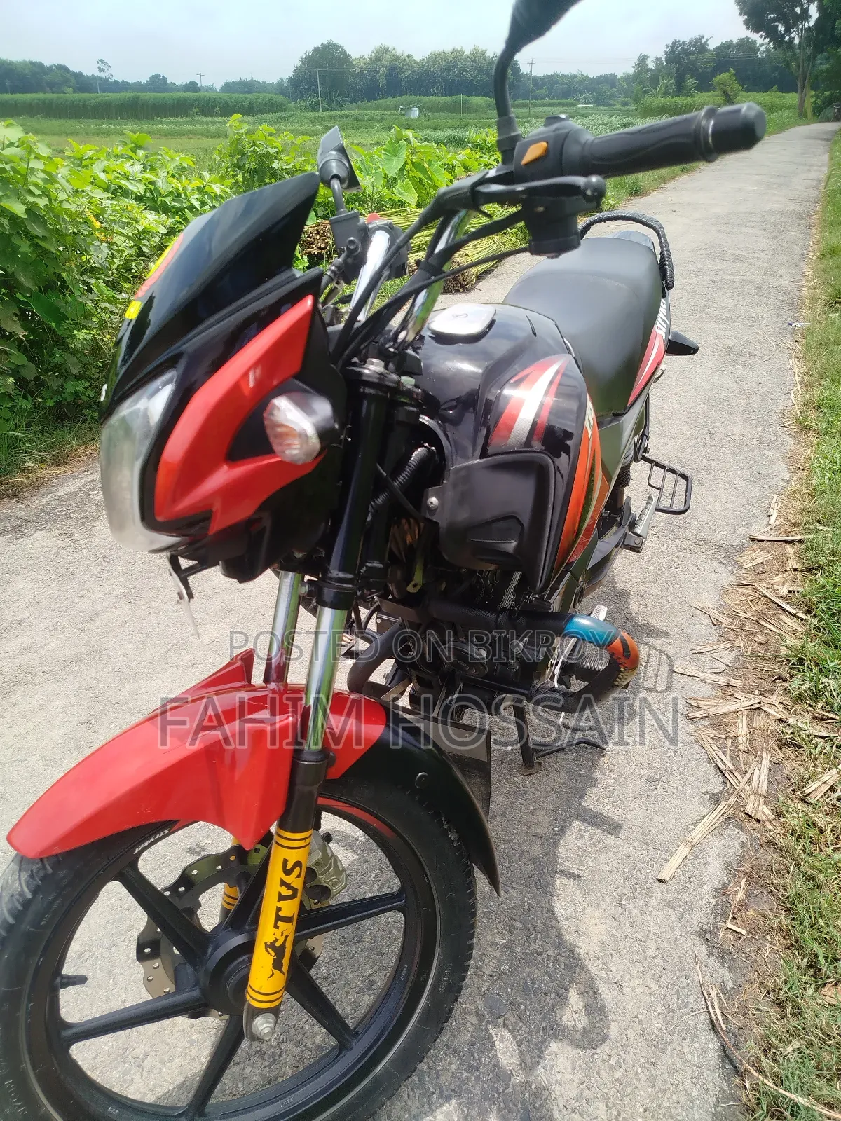 TVS Stryker 125 2022 Red