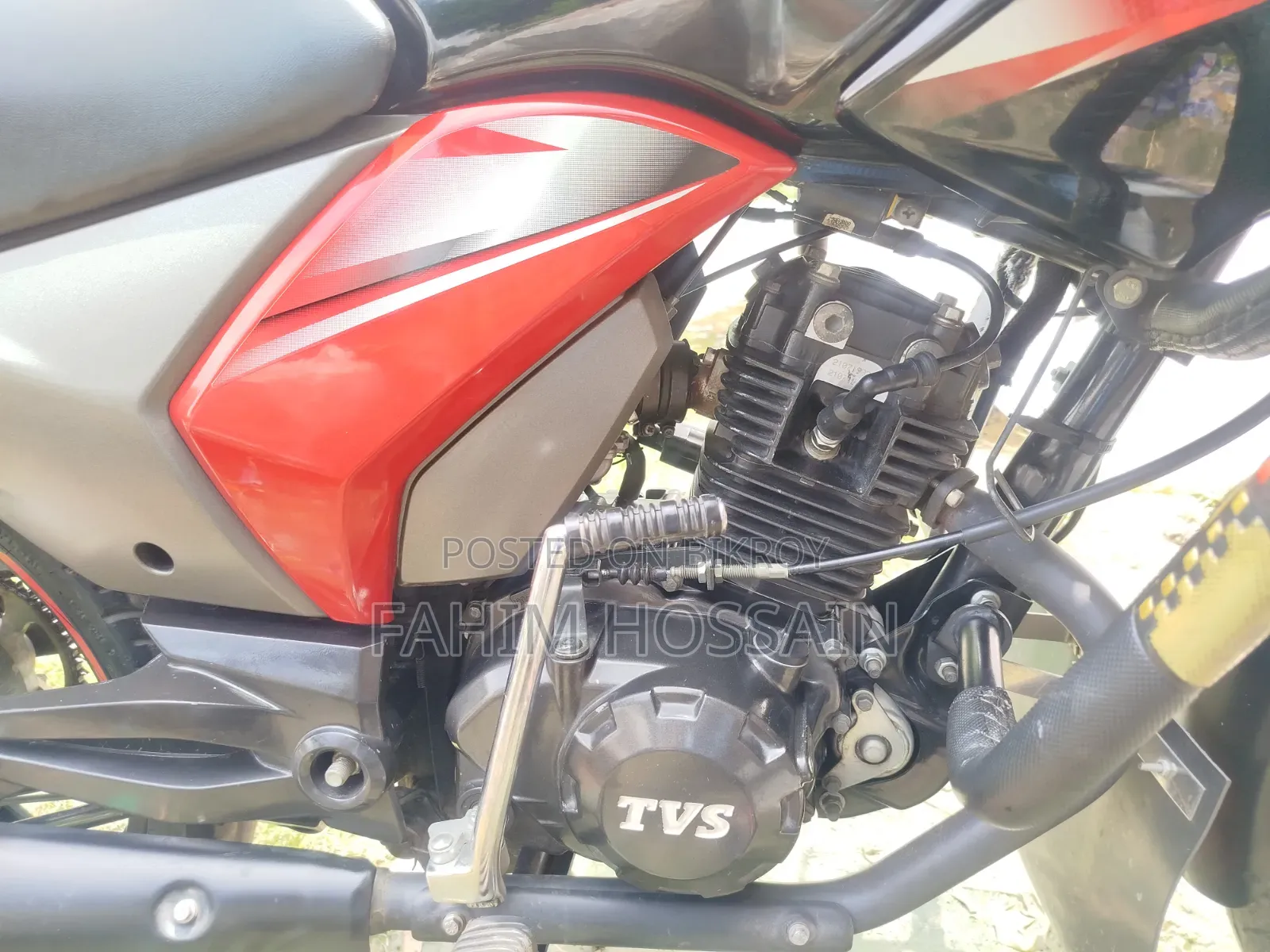 TVS Stryker 125 2022 Red