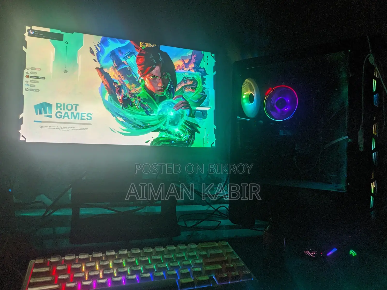 Desktop Computer Msi 16gb Amd Ryzen 7 Hdd+ssd 1t
