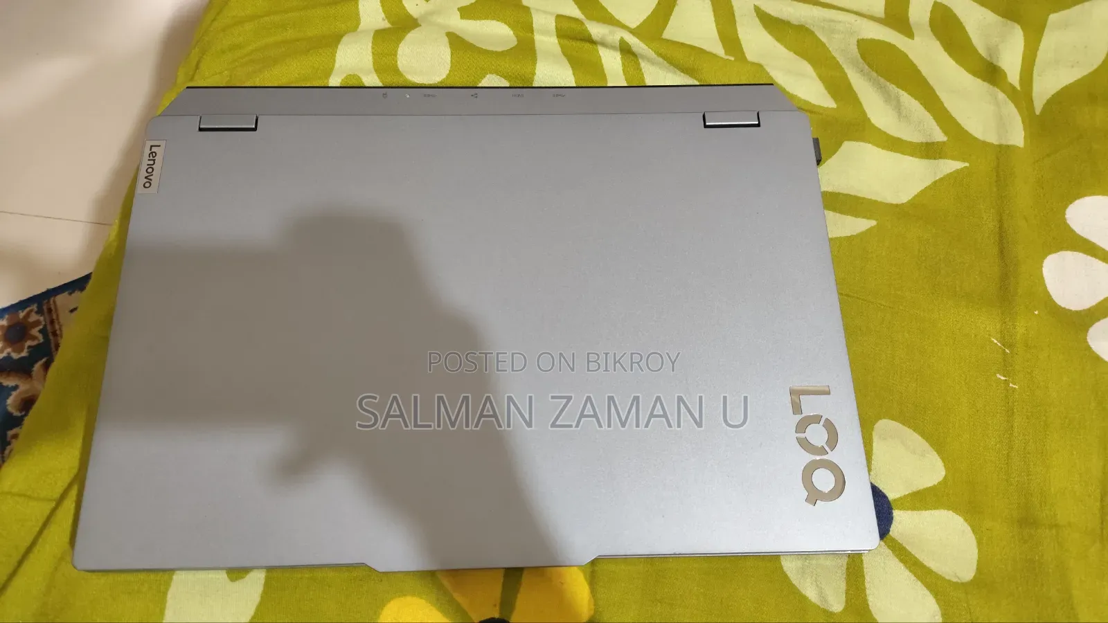 Laptop Lenovo LOQ 15AHP10 16GB Intel Core I5 SSD 512GB