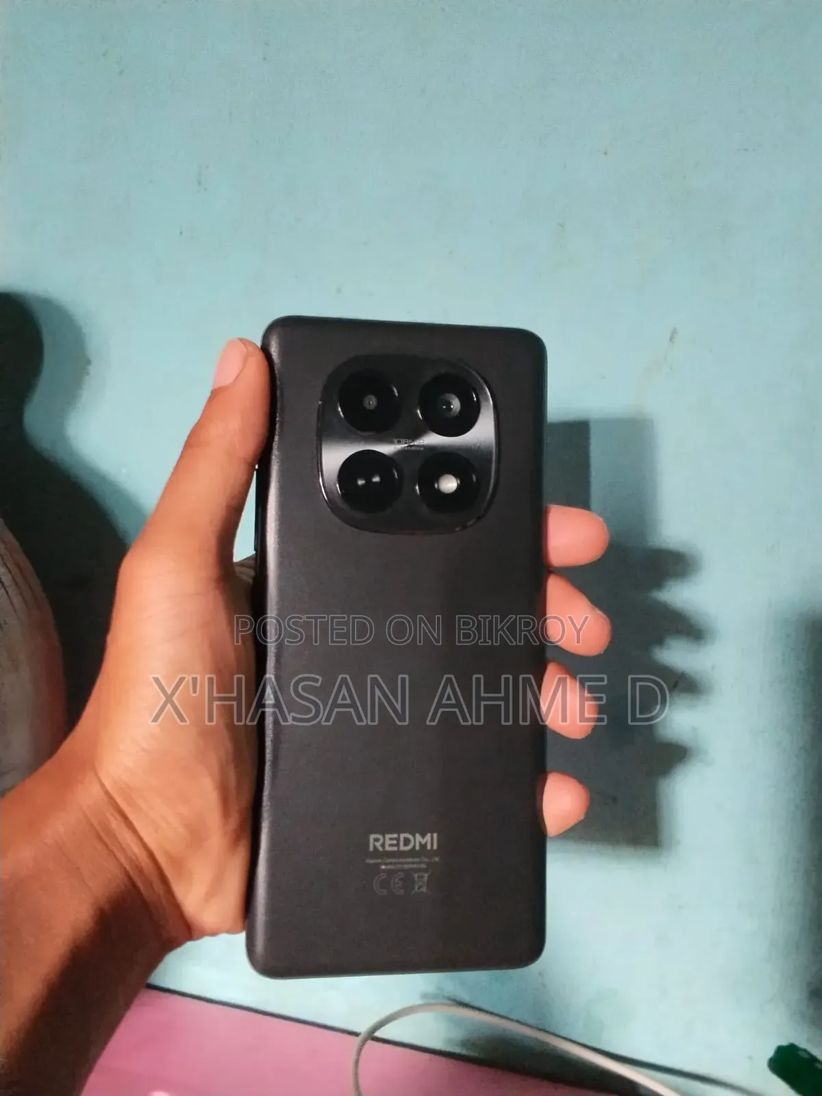 শাওমি রেডমি নোট ১৫ ১২৮ জিবি ব্ল্যাক
