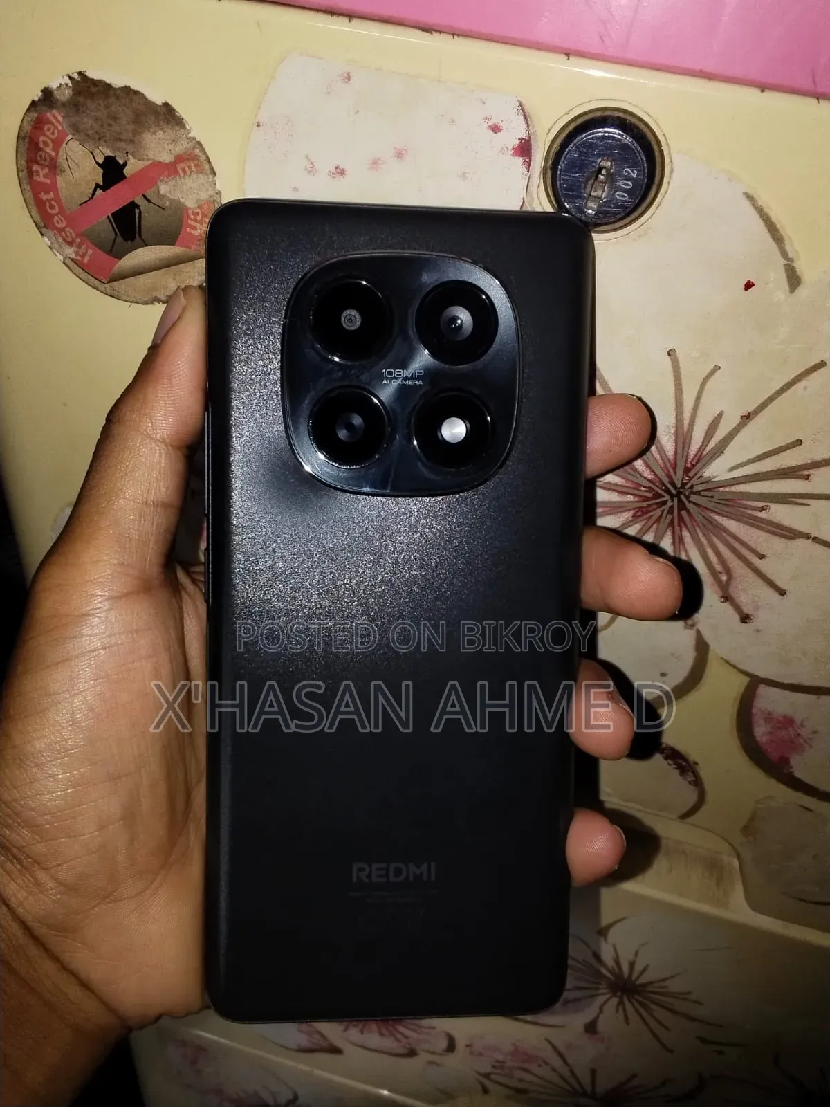 শাওমি রেডমি নোট ১৫ ১২৮ জিবি ব্ল্যাক