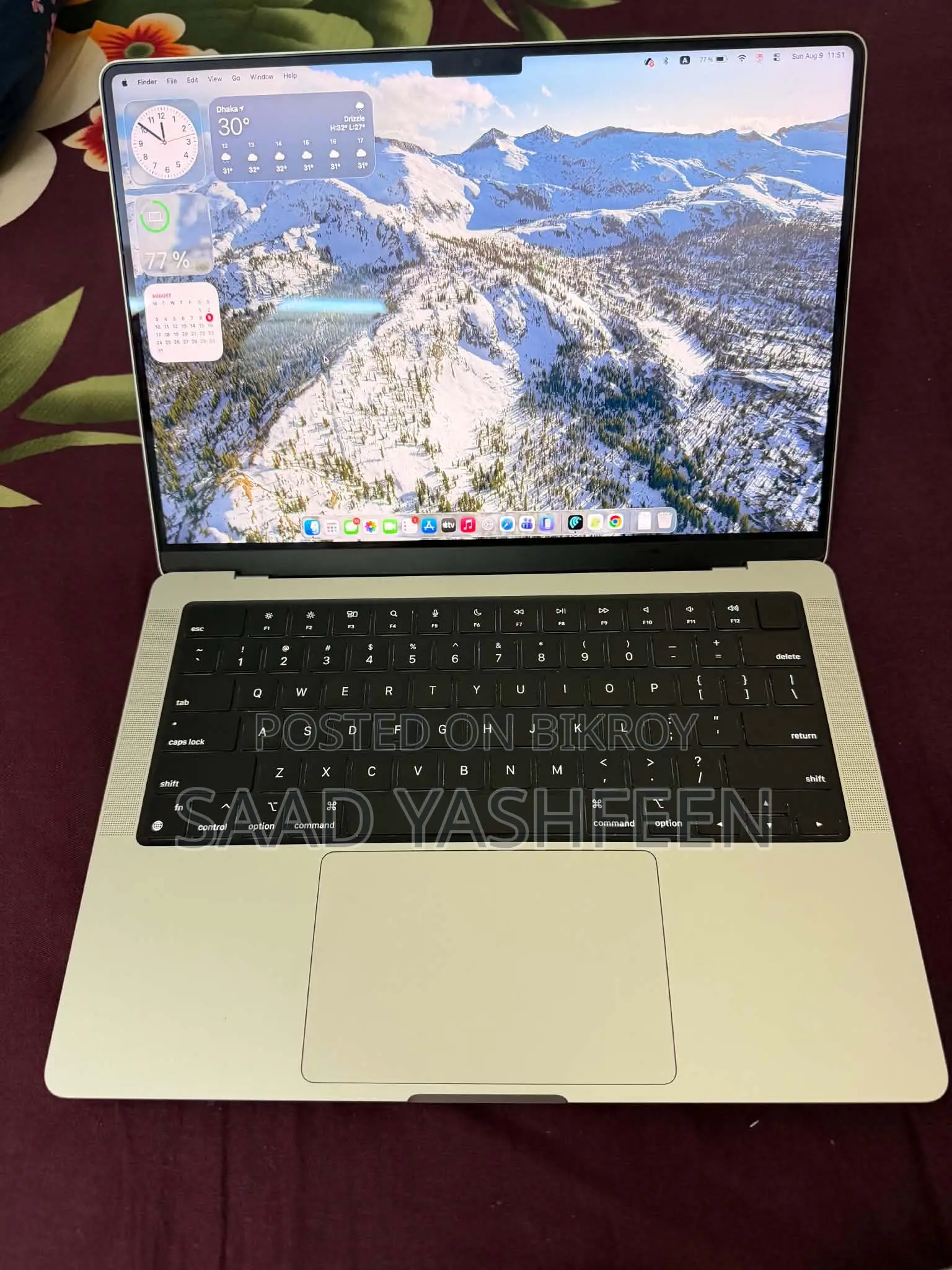 Laptop Apple MacBook Pro 2024 M3 18GB SSD 512GB