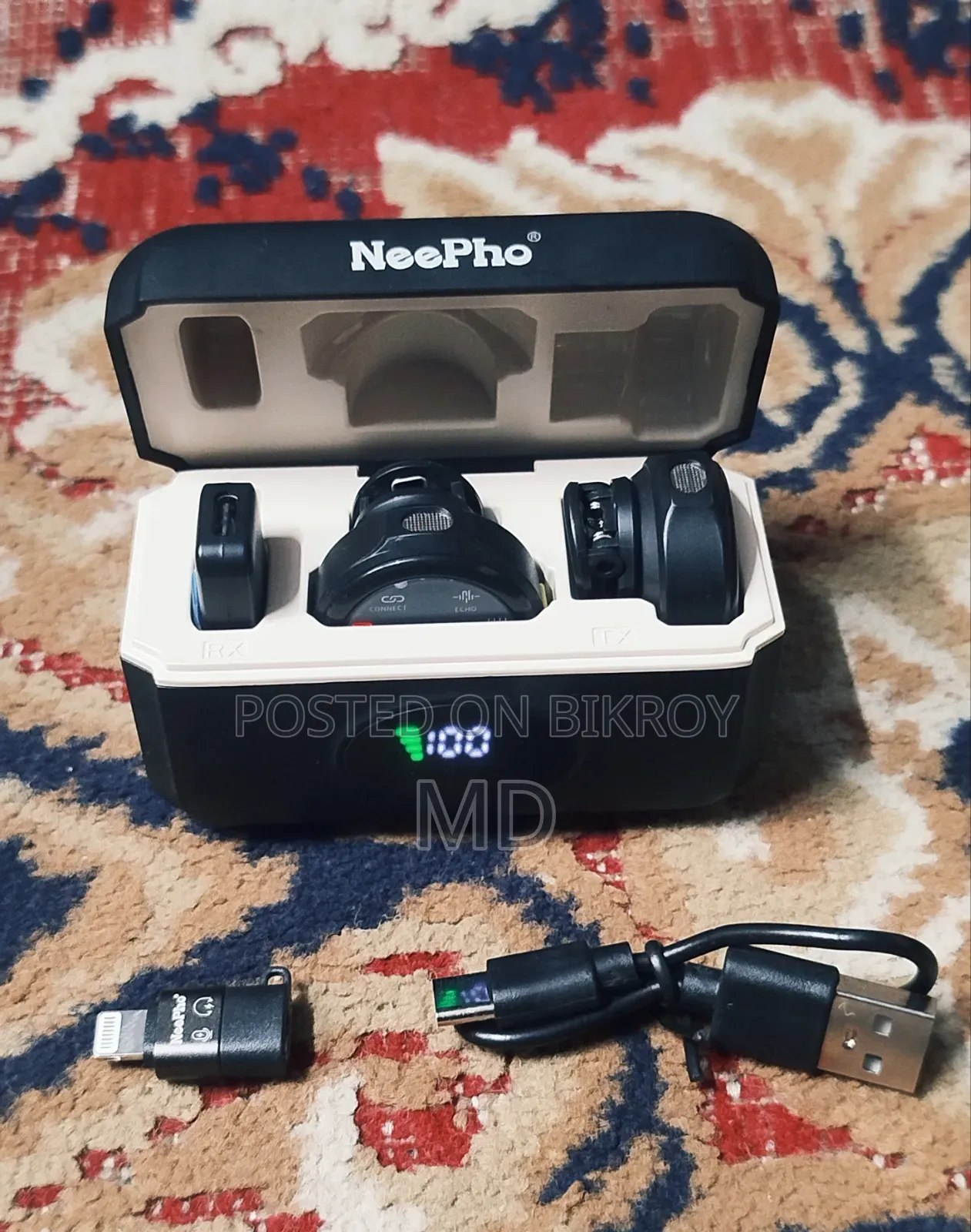 NeePho Np-58 Wireless Collar Clip Microphone for Sale