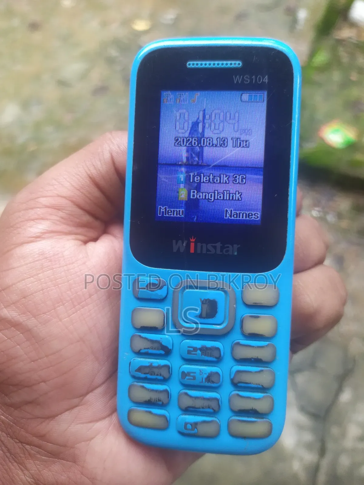 Mobile Phone Blue