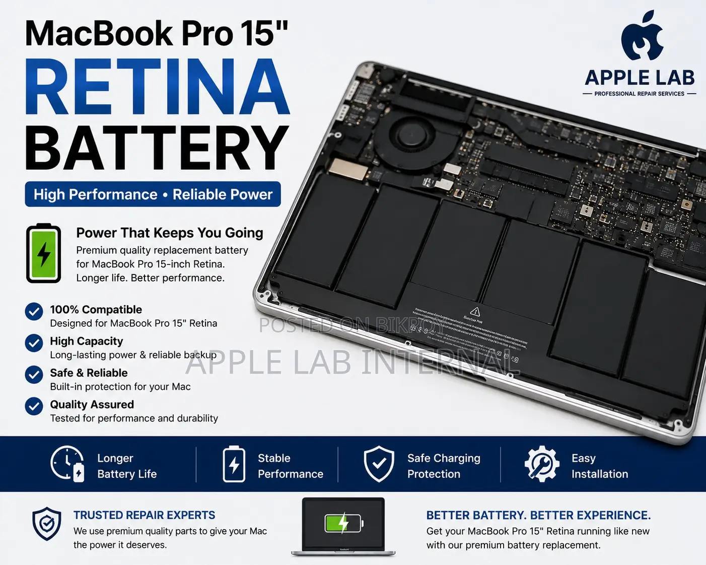 Macbook Pro 15" Retina Battery