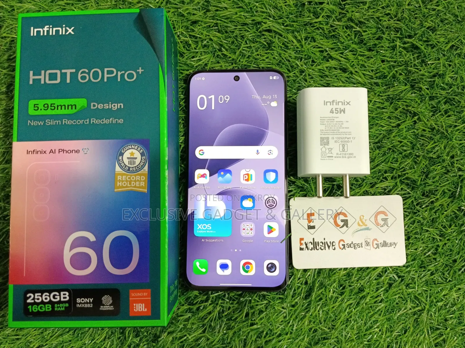 ইনফিনিক্স হট ৬০ প্রো+ ২৫৬ জিবি ব্ল্যাক