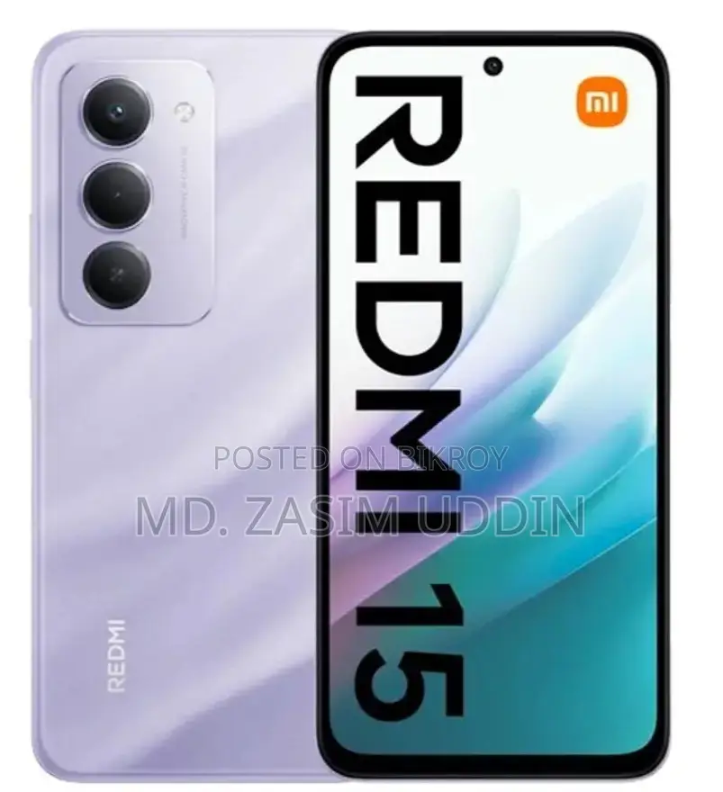 শাওমি রেডমি ১৫ ১২৮ জিবি গ্রে