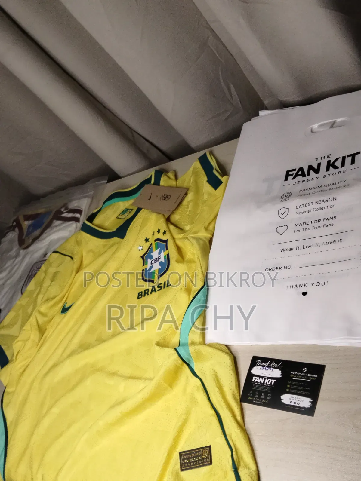 Brazil Home Jersey