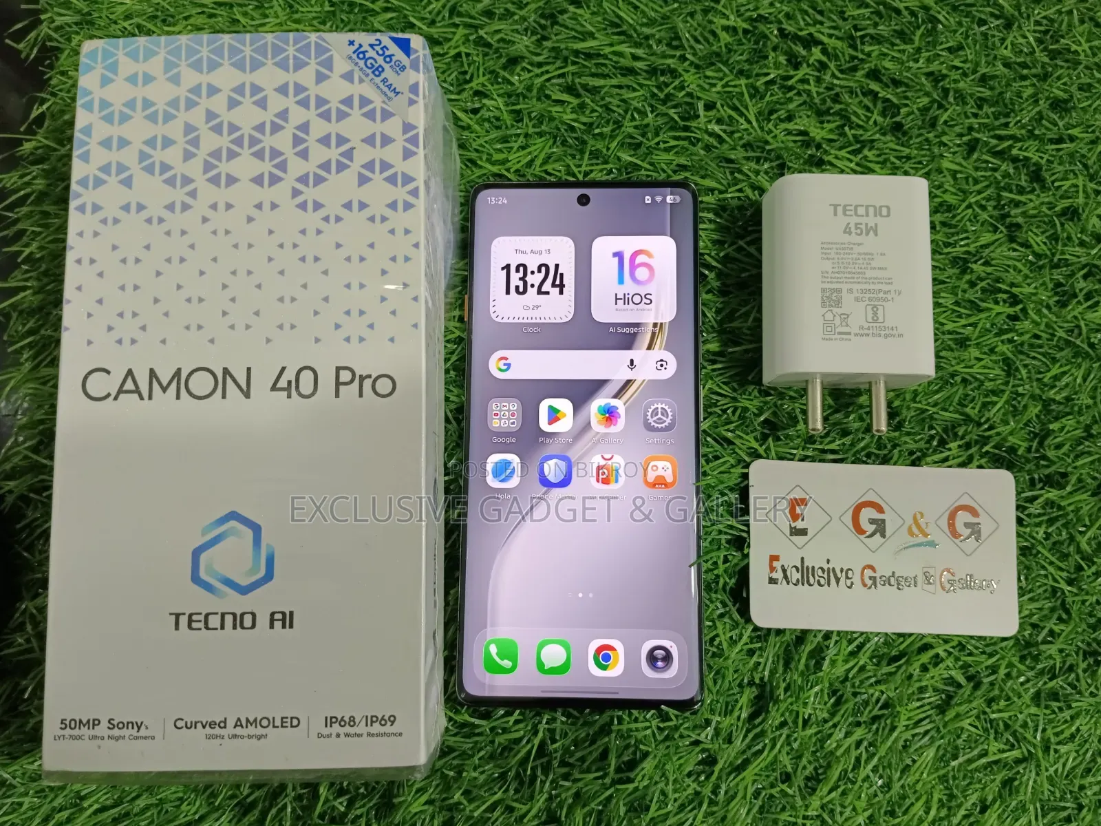Tecno Camon 40 Pro 4G 256 GB Black