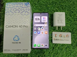 Tecno Camon 40 Pro 4G 256 GB Black