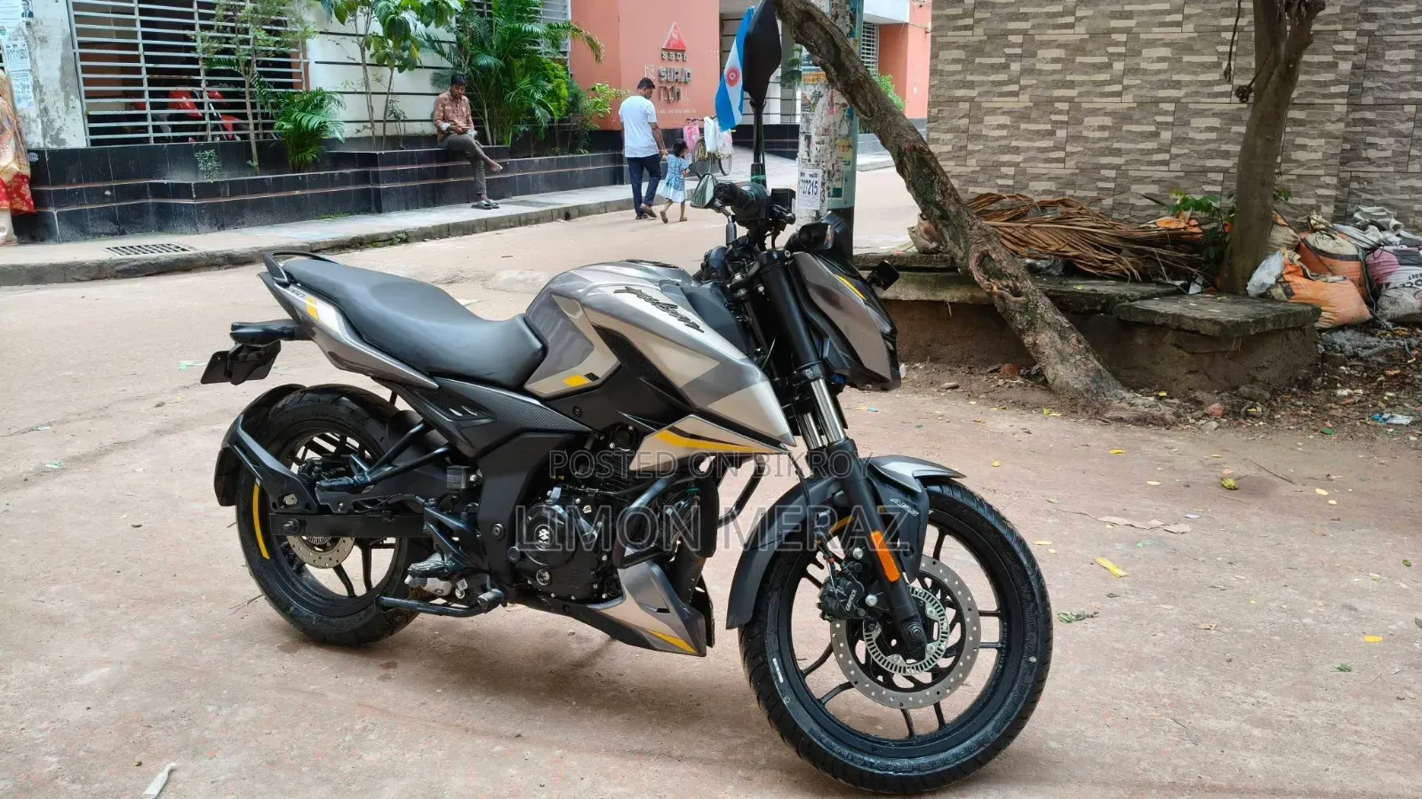 বাজাজ পালসার এন১৬০ ২০২৬ গ্রে