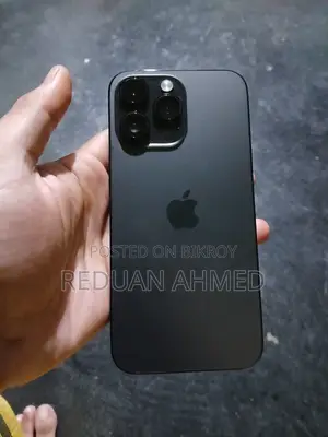 অ্যাপল আইফোন ১৪ প্রো ম্যাক্স ২৫৬ জিবি ব্ল্যাক