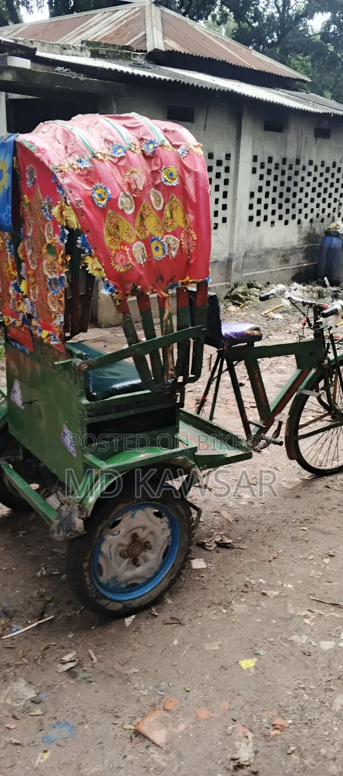 An Auto Rickshaw for Sale