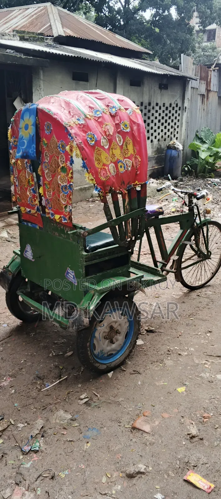 An Auto Rickshaw for Sale
