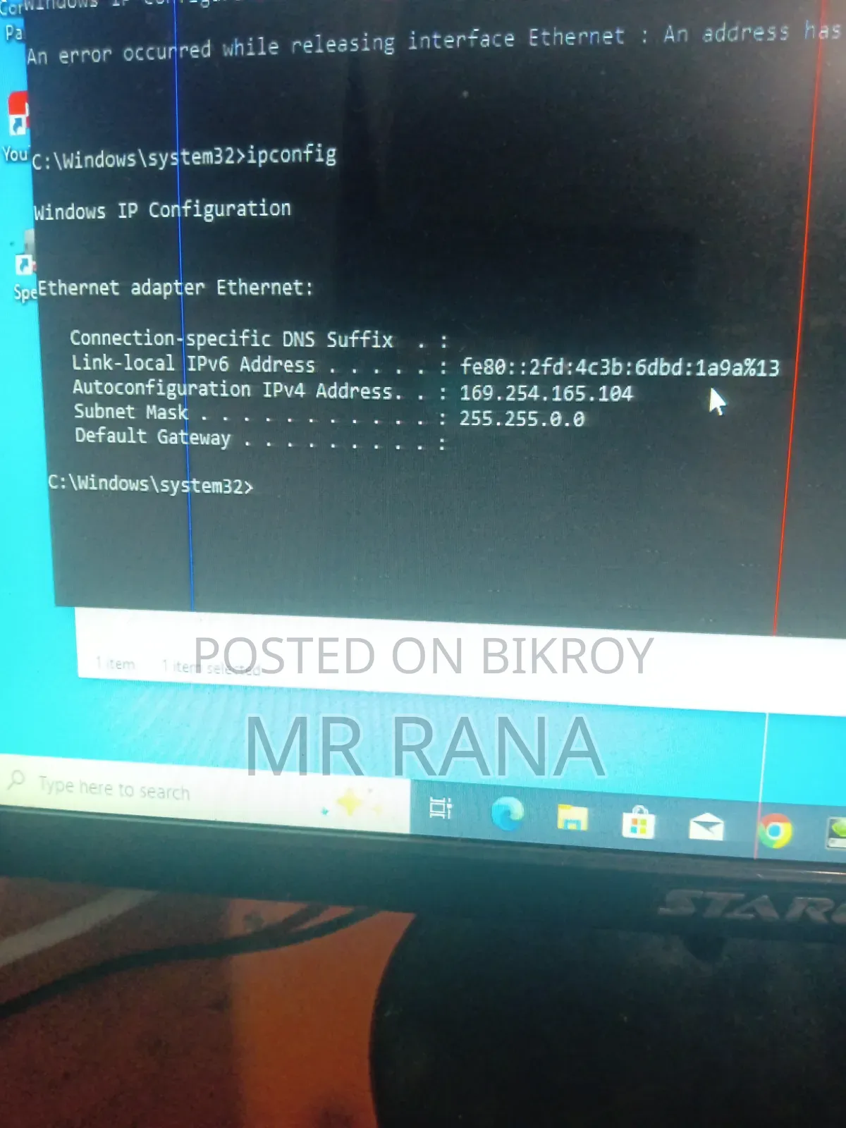 Desktop Computer 8GB Intel Core I3 SSD 128GB
