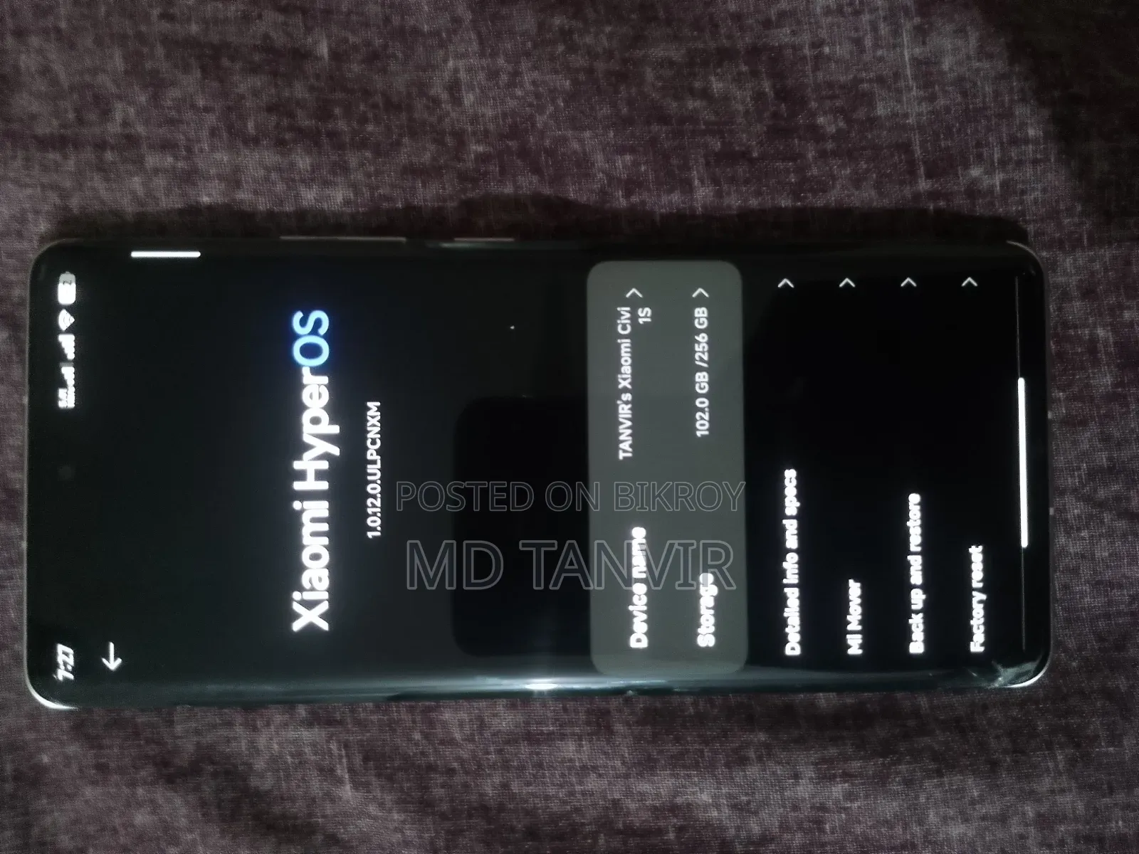 Xiaomi Civi 1S 256 GB Blue