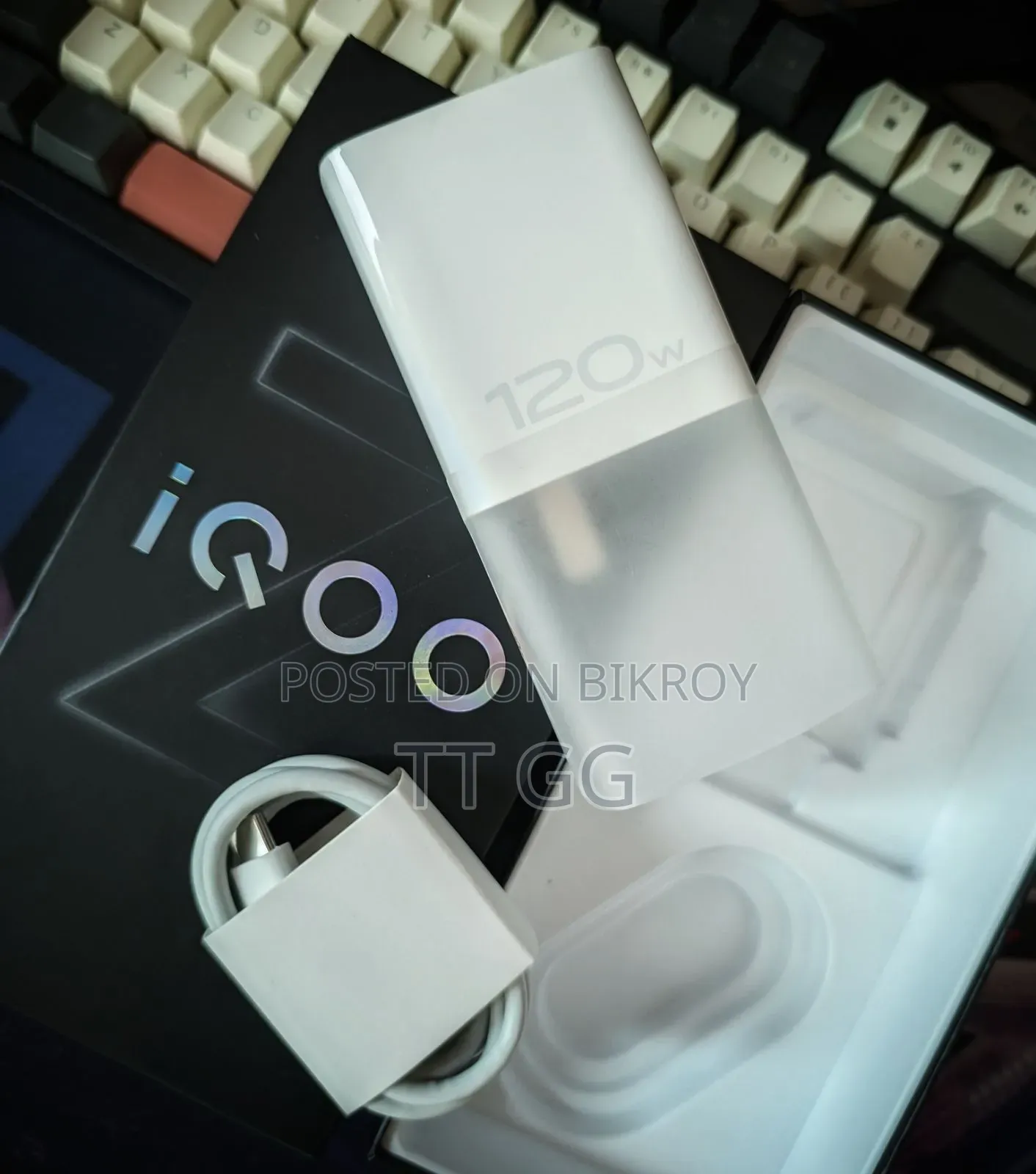120 Watt Vivo/Iqoo Flash Charger Original