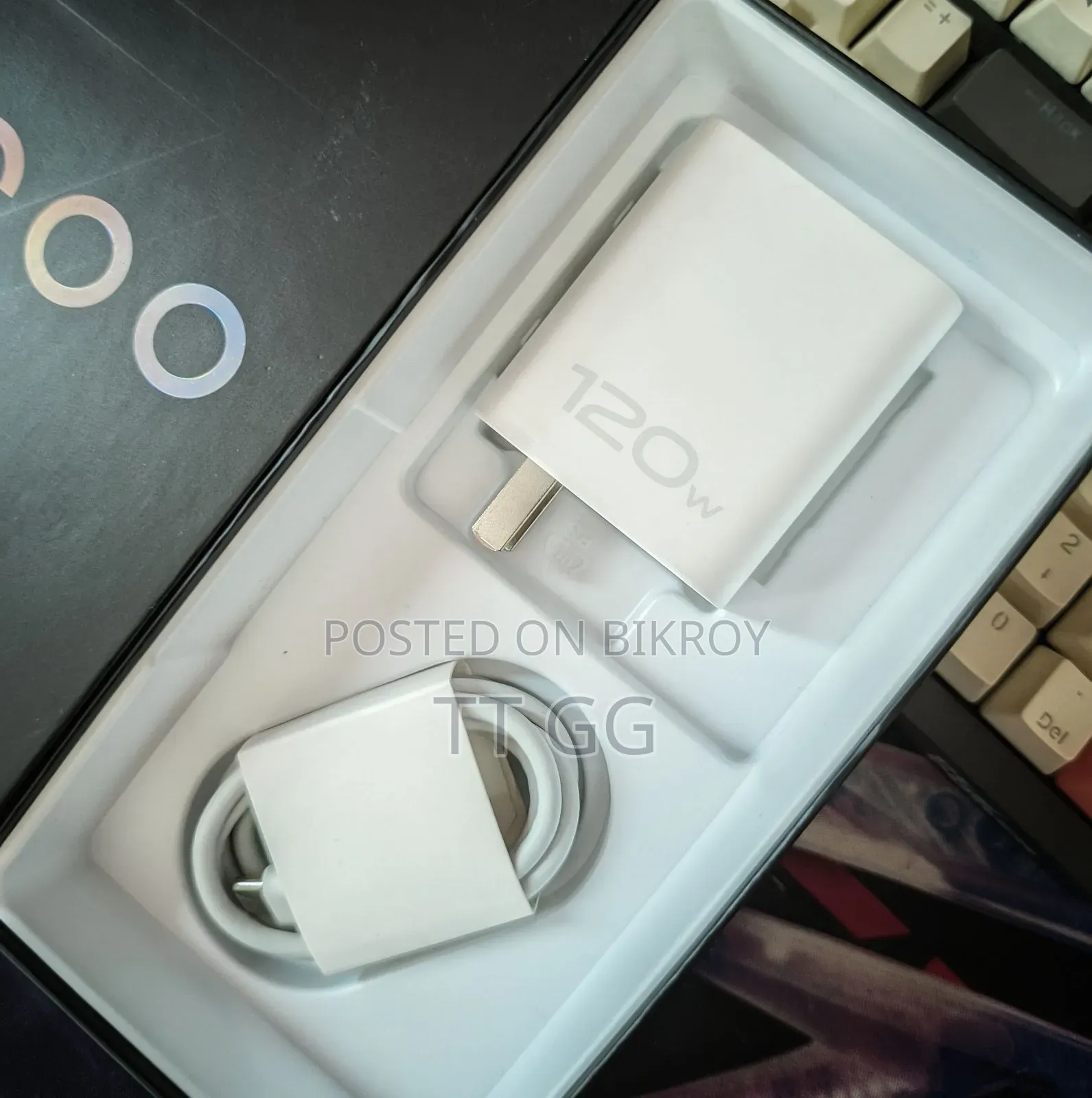 120 Watt Vivo/Iqoo Flash Charger Original