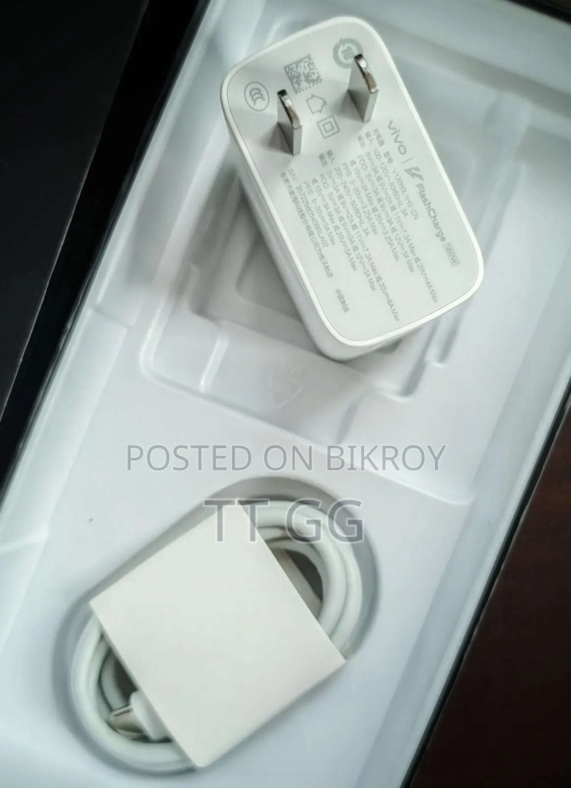 120 Watt Vivo/Iqoo Flash Charger Original