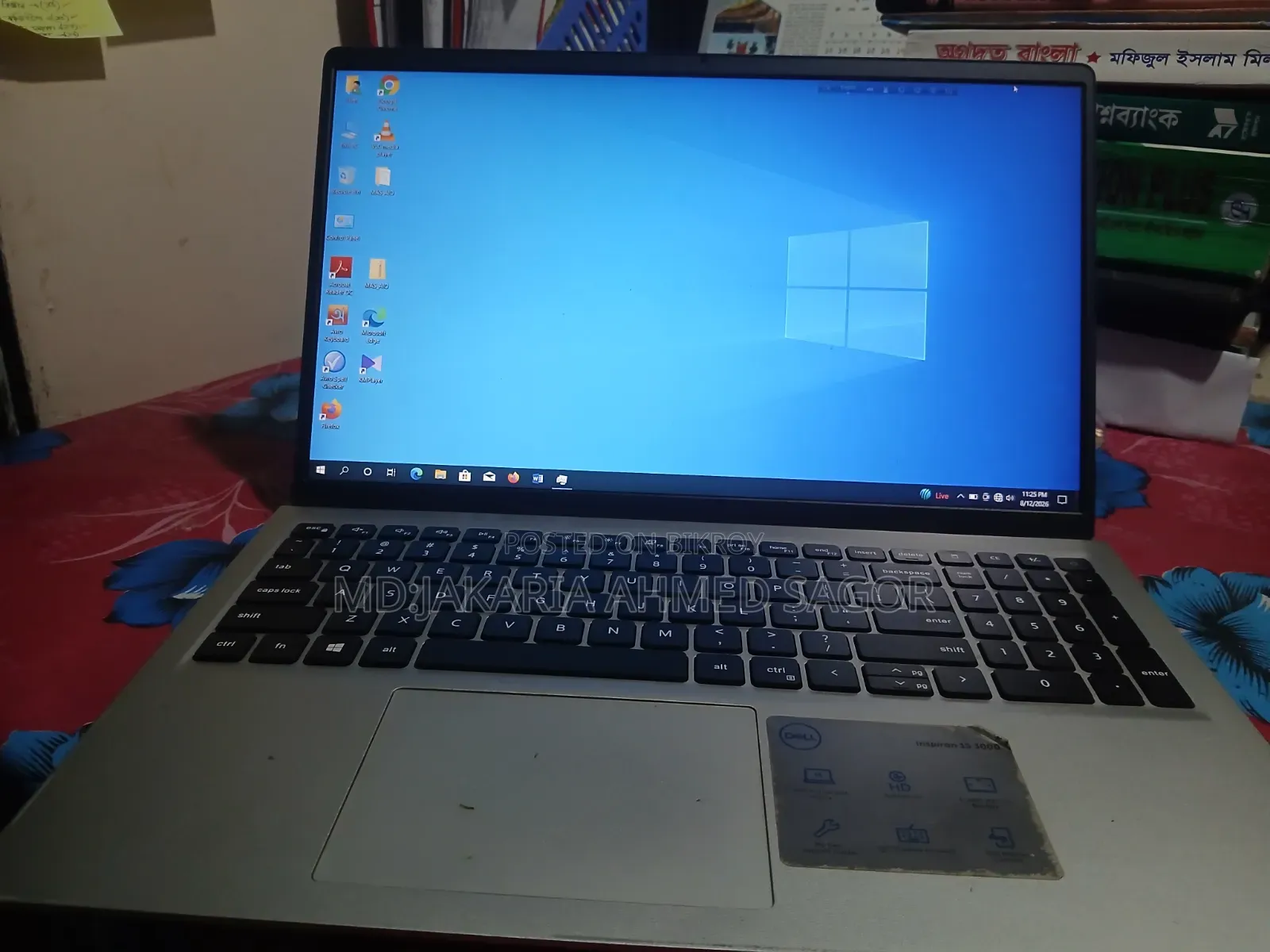 Laptop Dell Inspiron 15 8GB Intel Core i3 SSD 256GB