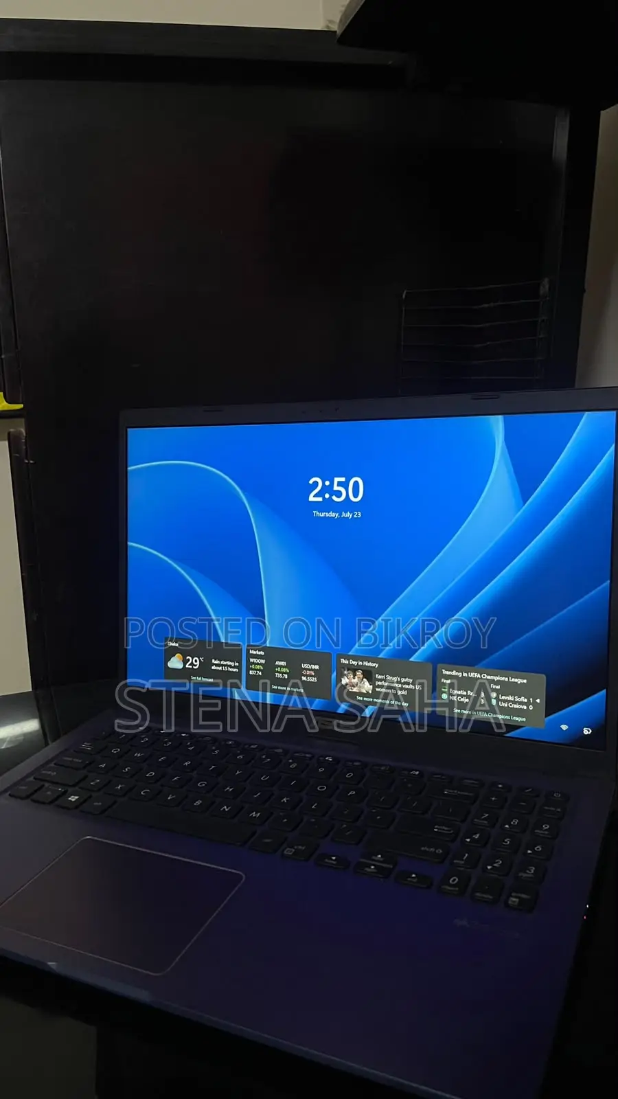 Laptop Asus Vivobook 15 8GB Intel Core i3 SSD 256GB