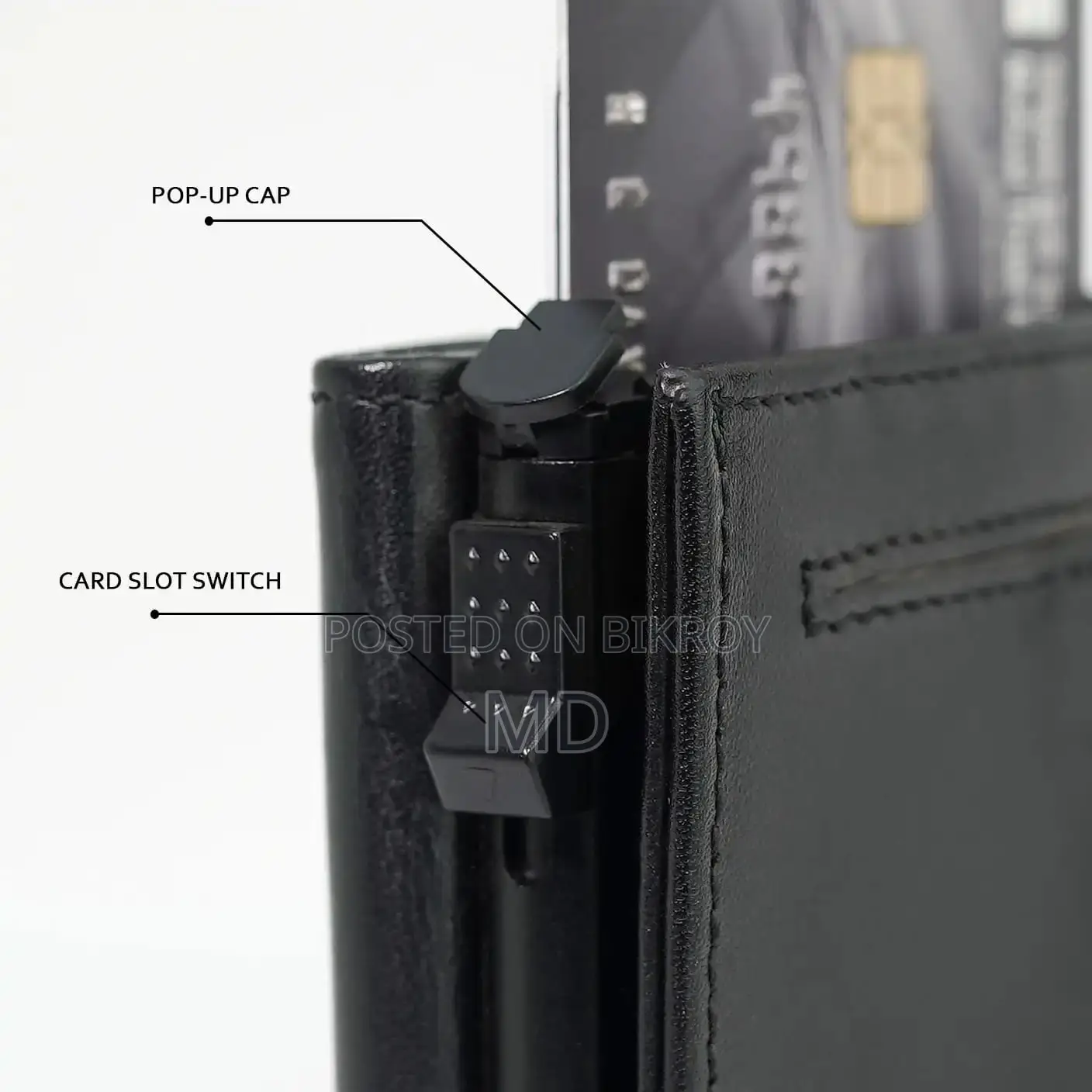 Wallet Carbon (Microfibre Leather)