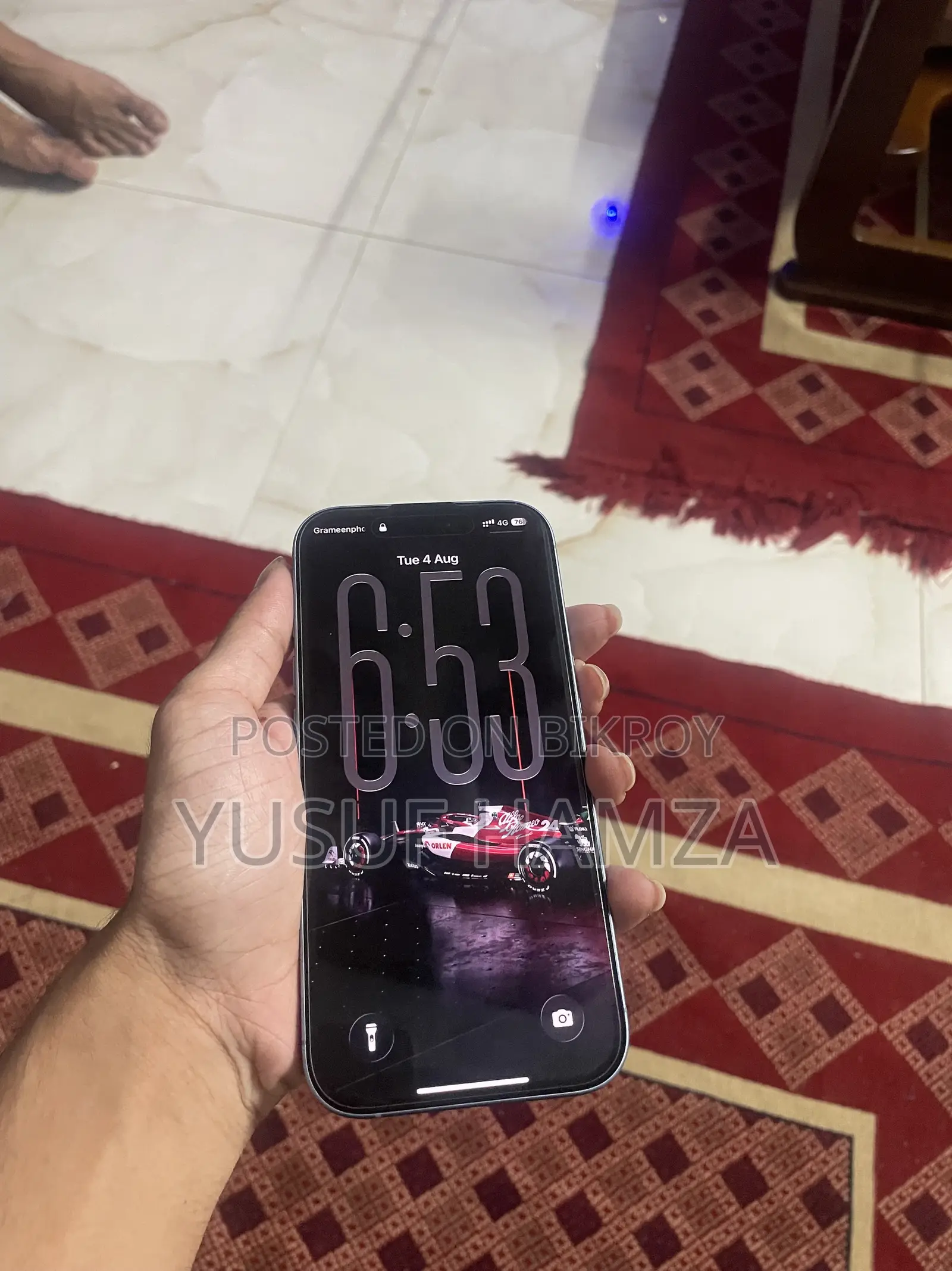 নতুন অ্যাপল আইফোন ১৭ ২৫৬ জিবি নীল