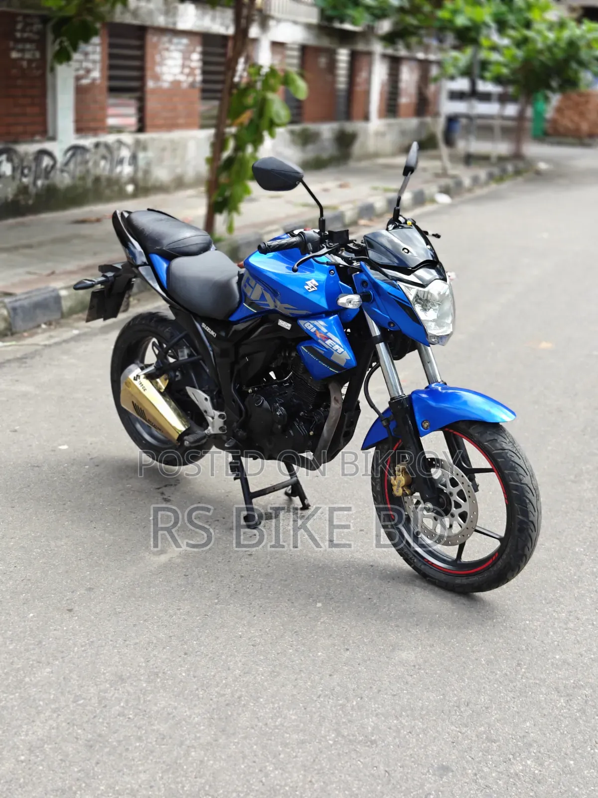 Suzuki Gixxer 2018 Blue