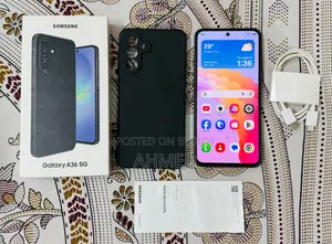 নতুন স্যামসাং গ্যালাক্সি এ৩৬ ১২৮ জিবি ব্ল্যাক
