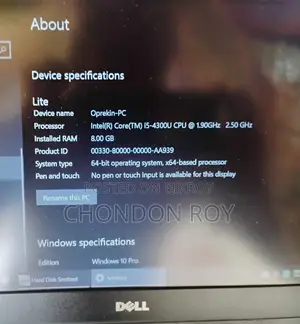 Laptop Dell Latitude E7470 8GB Intel Core I5 HDD 1TB