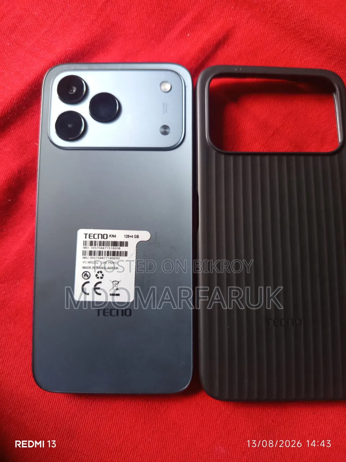 Tecno Spark 50 128 GB Black