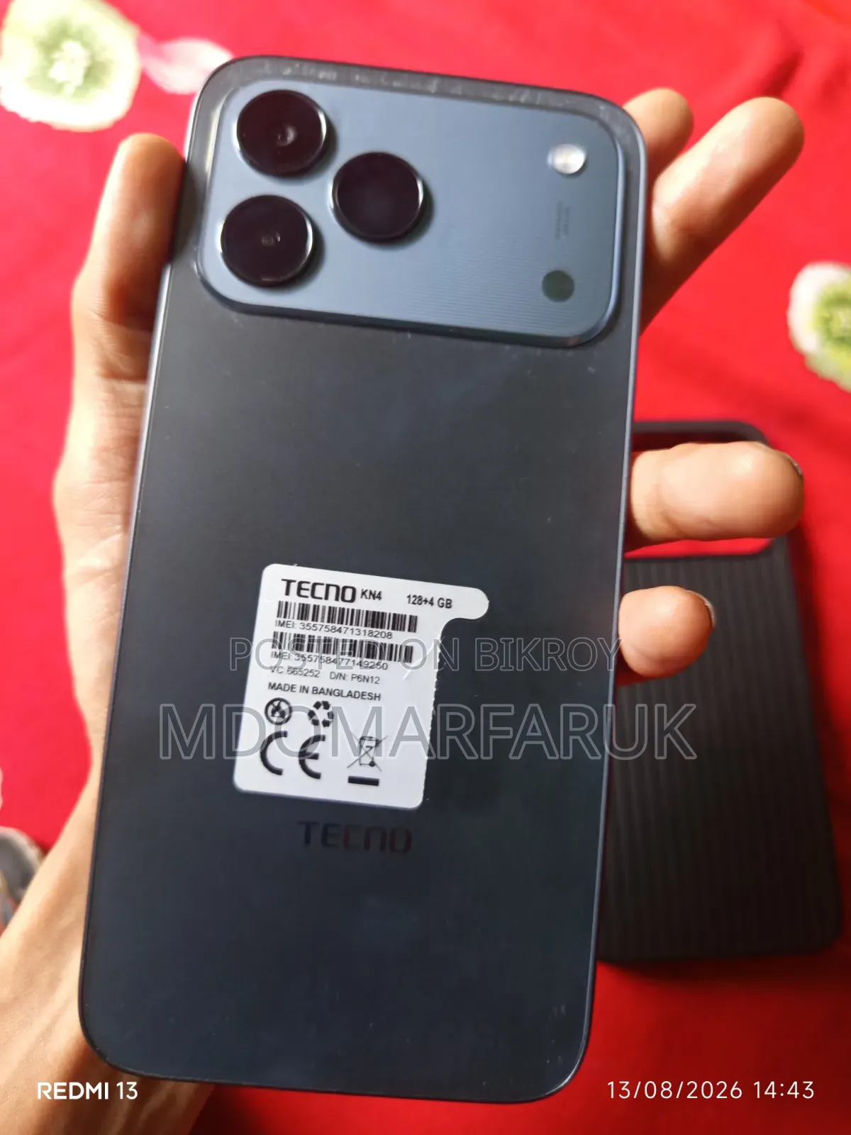 Tecno Spark 50 128 GB Black