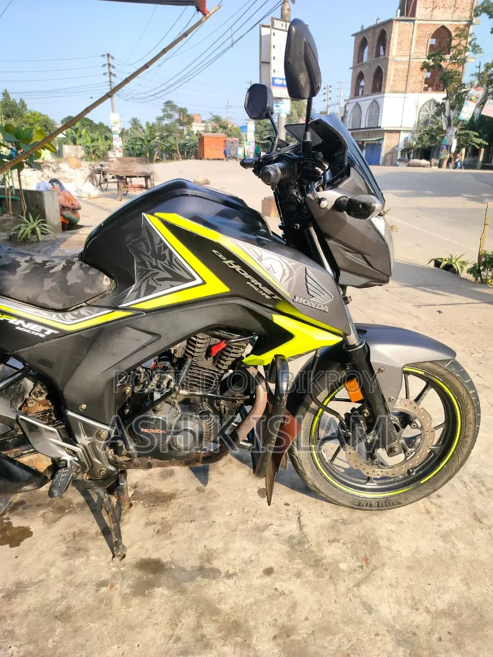 হোন্ডা হর্নেট ২০২১ সবুজ