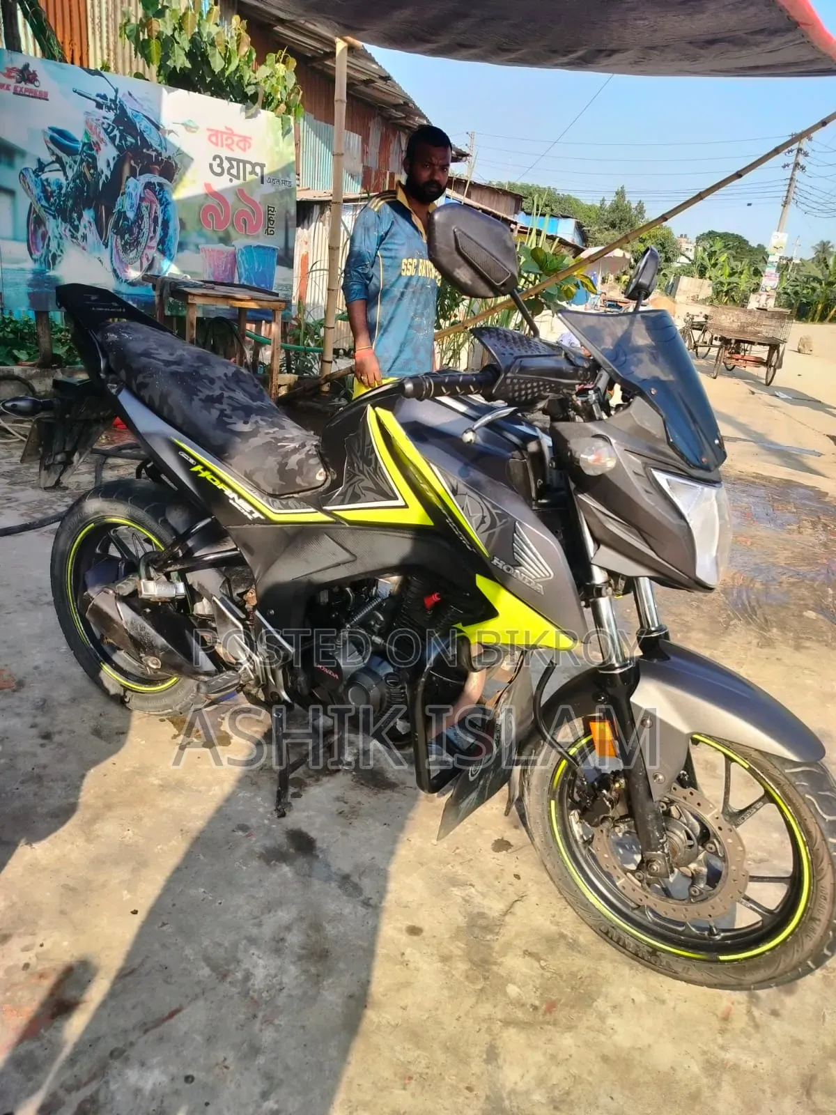 হোন্ডা হর্নেট ২০২১ সবুজ