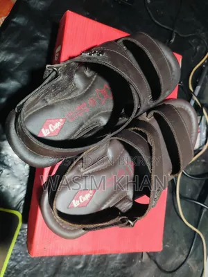 Original Lee Cooper Leather Sandal/Shoe – Brown