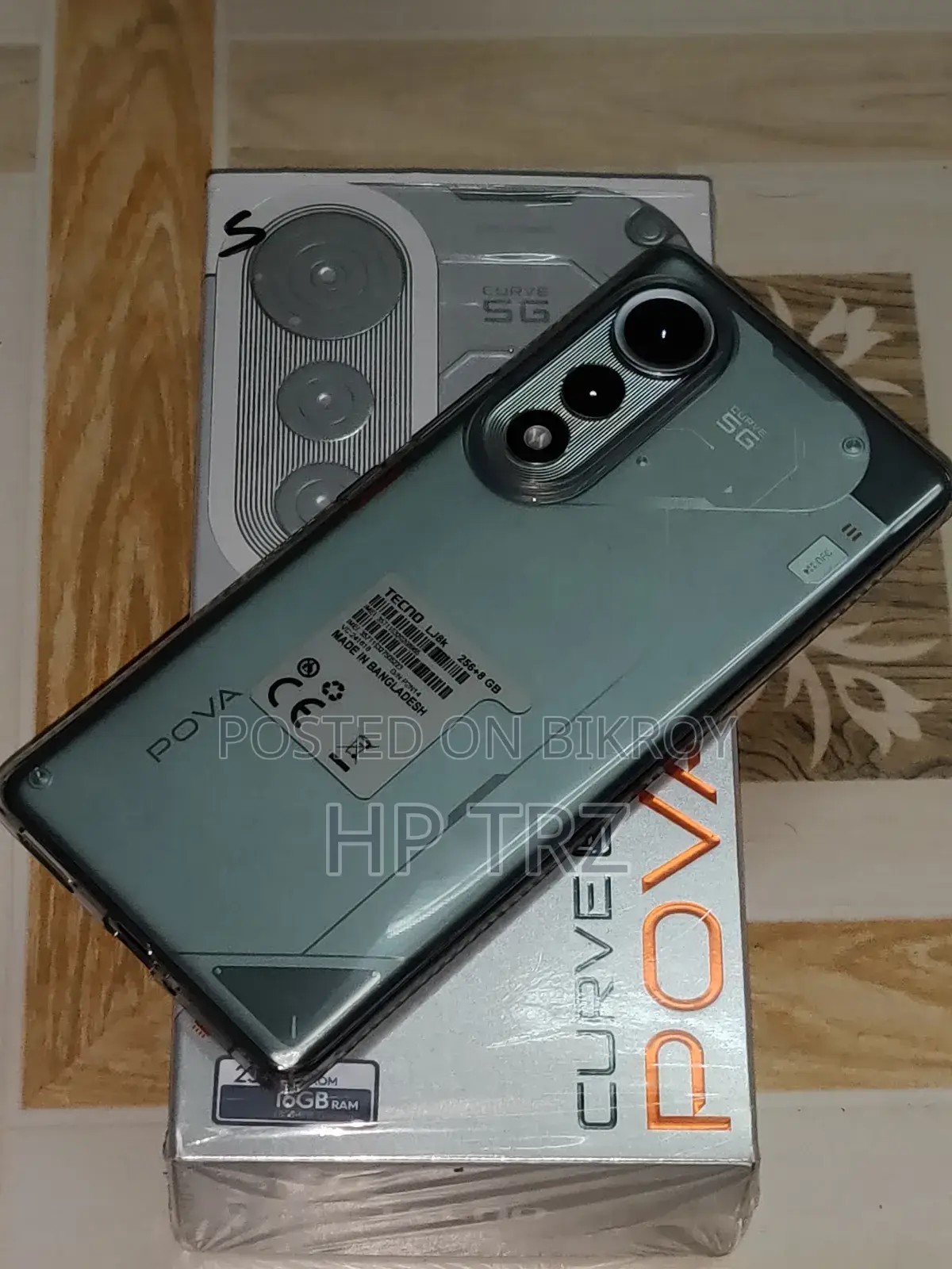 Tecno Pova Curve 256 GB Silver