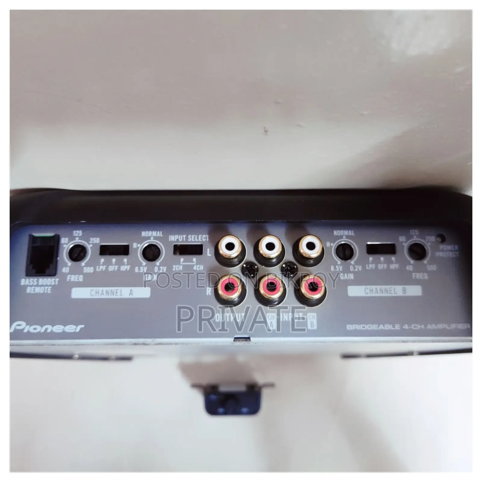 Pioneer GM-DX874 1200W 4-Channel Amplifier