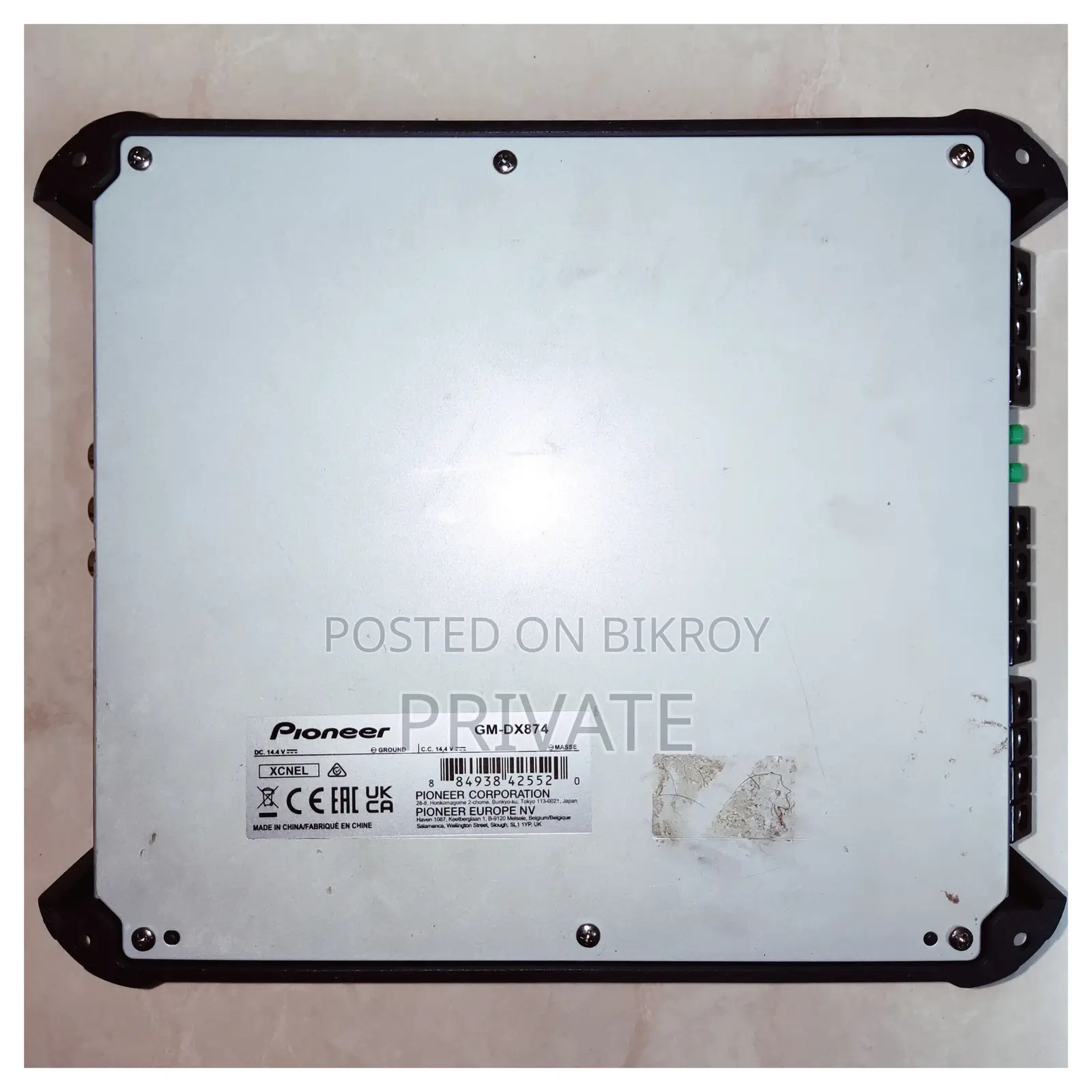 Pioneer GM-DX874 1200W 4-Channel Amplifier