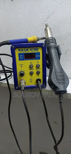 KADA 878D+ সোল্ডারিং আয়রন এবং হট এয়ার রিওয়ার্ক