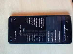 স্যামসাং গ্যালাক্সি এ২১এস ৬৪ জিবি ব্লু