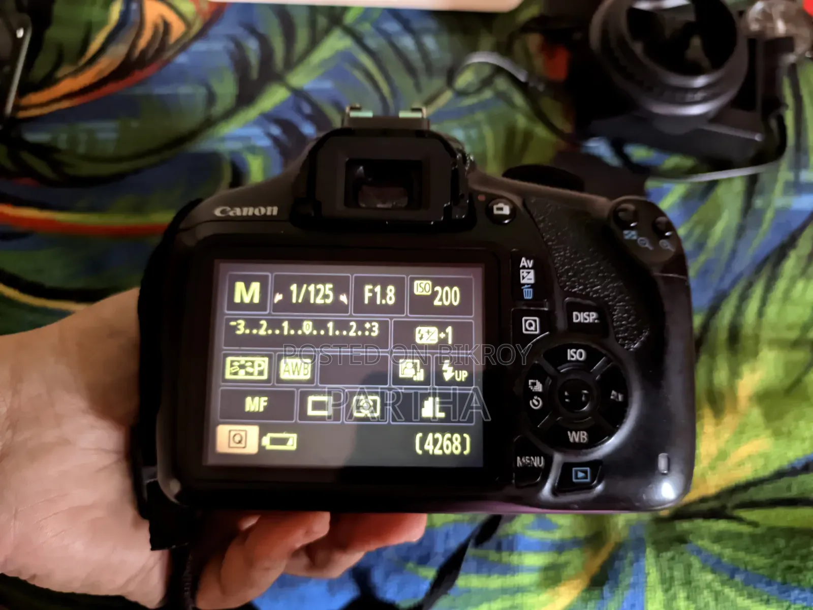 DSLR Camera Sell Canon 600d