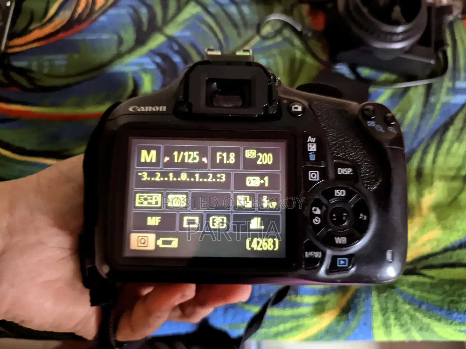 DSLR Camera Sell Canon 600d
